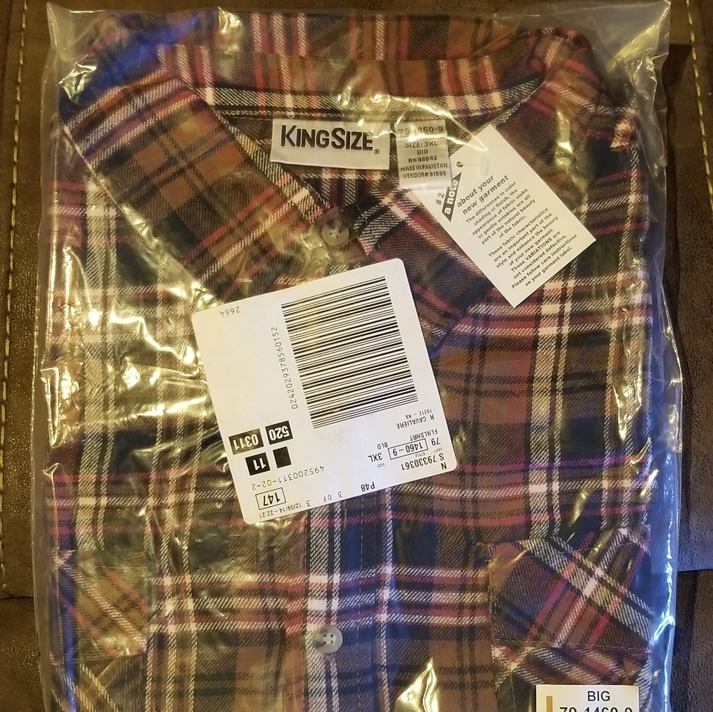 Flannel Plaid Shirt